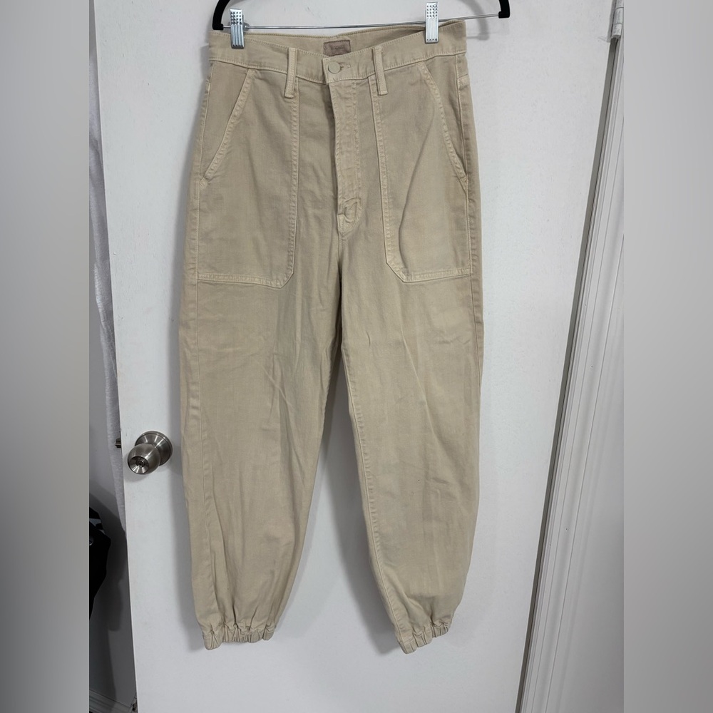 MOTHER denim cargo joggers